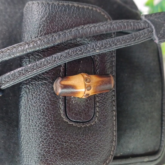 Gucci Vintage Mini Bamboo Backpack - Picture 2 of 16